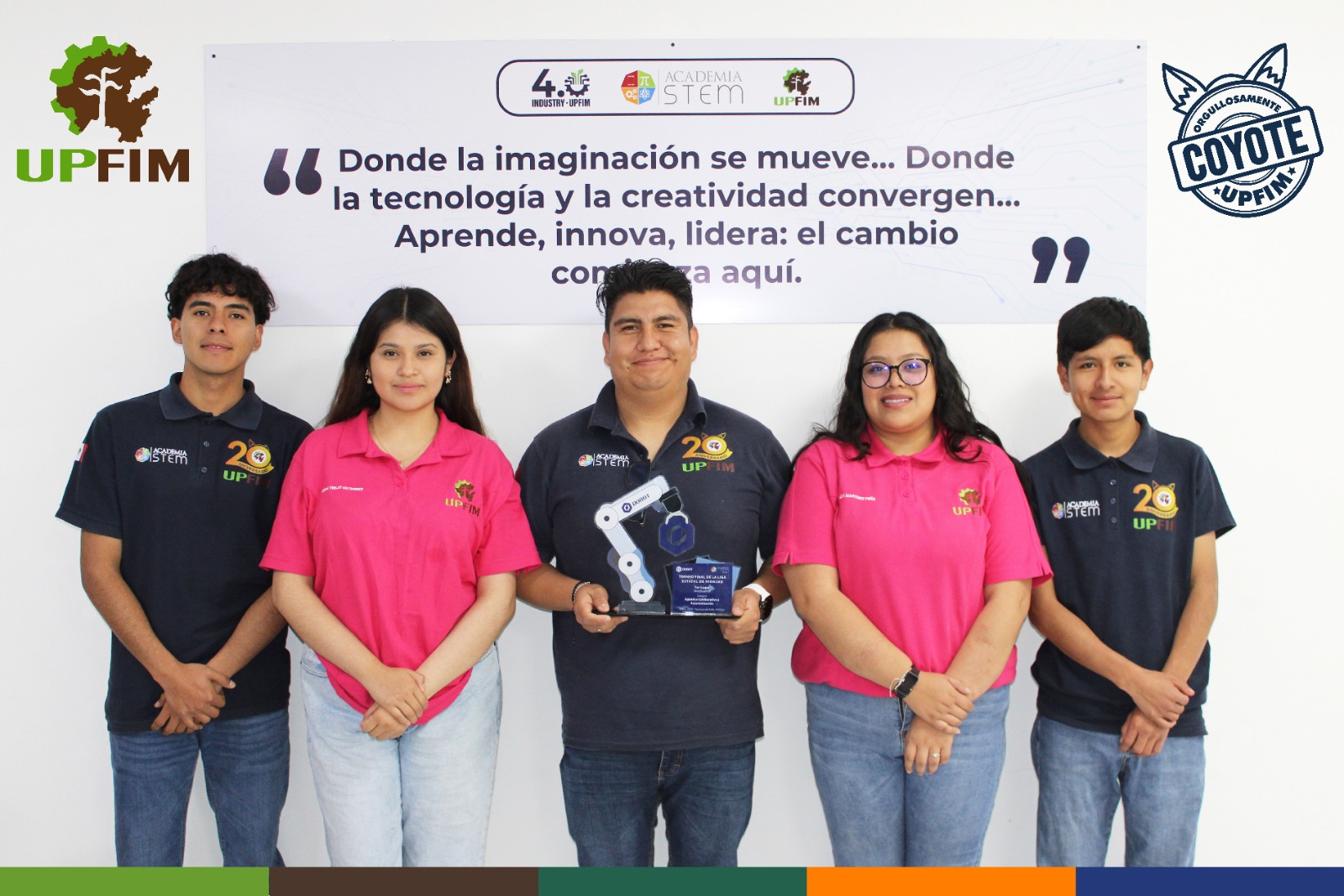 UPFIM rumbo al Mundial de Robótica en China